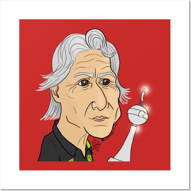 Jorge Jesus Flamengo Wall Art by Luzinha